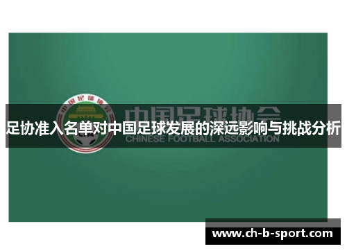 足协准入名单对中国足球发展的深远影响与挑战分析